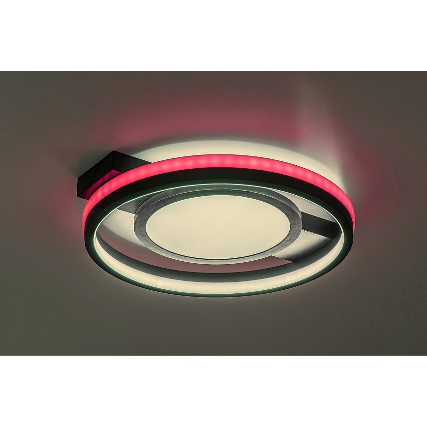 Rabalux - Plafón LED RGB regulable LED/40W/230V 3000-6500K + control remoto