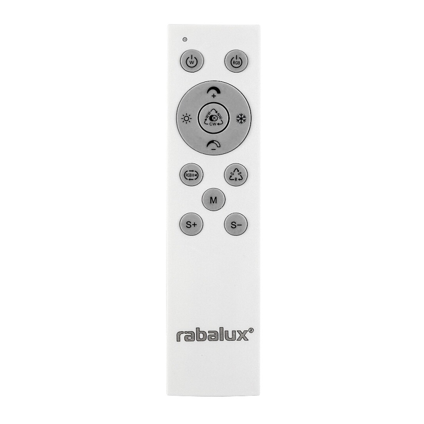 Rabalux - Plafón LED RGB regulable LED/22W/230V 3000-6500K + control remoto