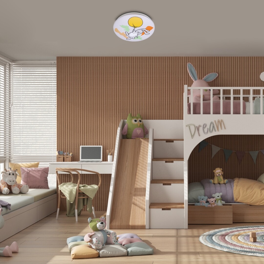 Rabalux - Plafón LED infantil LED/24W/230V 3000K