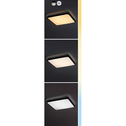 Rabalux - Plafón LED de baño LED/24W/230V 3000/4000/6000K IP44 29x29 cm blanco