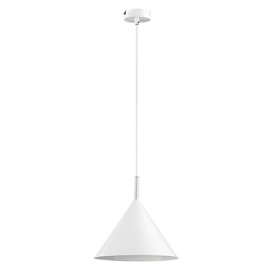 Rabalux 72008 - Lámpara colgante 1xE27/40W/230V blanco