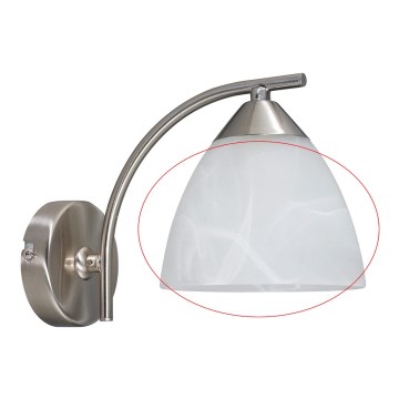 Rabalux 7201 - Vidrio de recambio para lámpara TRISTAN E14