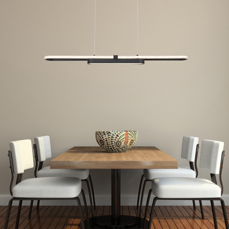 Rabalux - Lámpara LED colgante LED/48W/230V 4000K negro