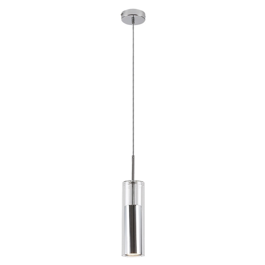 Rabalux - Lámpara colgante 1xGU10/50W/230V transparente/cromo brillante