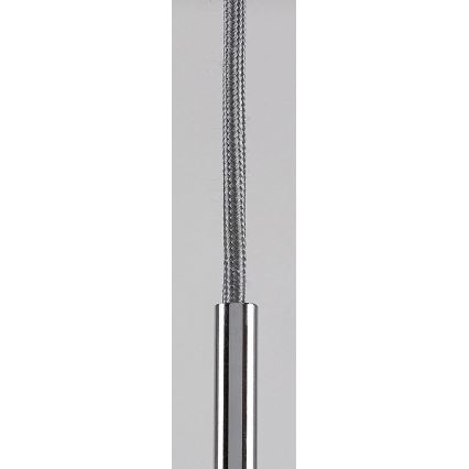 Rabalux - Lámpara colgante 1xE27/40W/230V transparente/cromo brillante