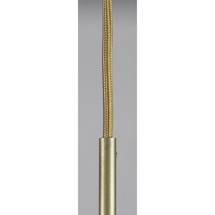 Rabalux - Lámpara colgante 1xE27/40W/230V transparente/dorado