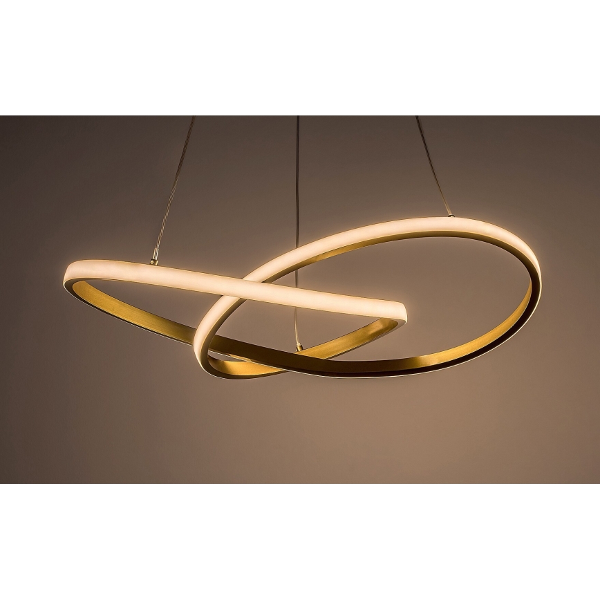 Rabalux - Lámpara LED colgante LED/36W/230V 3000K dorado