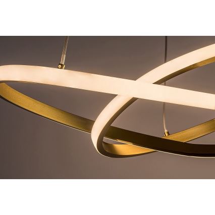 Rabalux - Lámpara LED colgante LED/36W/230V 3000K dorado