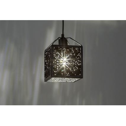 Rabalux - Lámpara colgante 1xE27/40W/230V negro