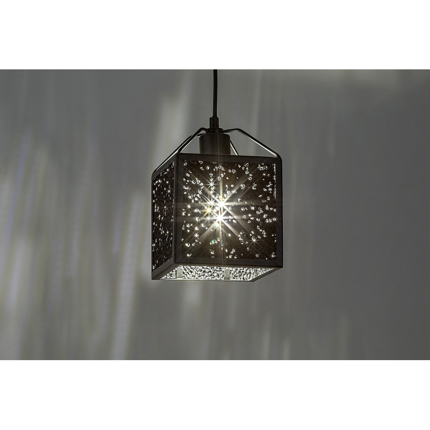 Rabalux - Lámpara colgante 1xE27/40W/230V negro