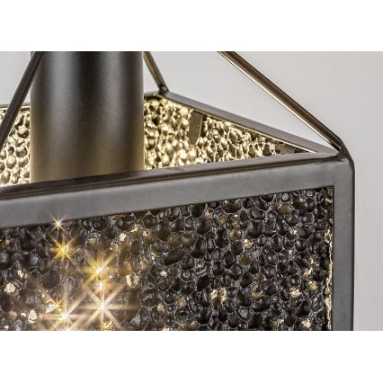 Rabalux - Lámpara colgante 1xE27/40W/230V negro
