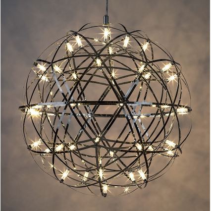 Rabalux - Lámpara LED colgante LED/16W/230V 3000K cromo brillante