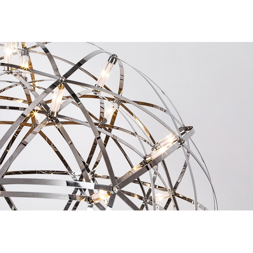Rabalux - Lámpara LED colgante LED/16W/230V 3000K cromo brillante