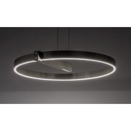 Rabalux 72222 - Lámpara de araña LED en ristra THRAC LED/34W/230V cromo mate