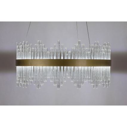 Rabalux - Lámpara LED colgante LED/36W/230V 3000/4000/6000K dorado