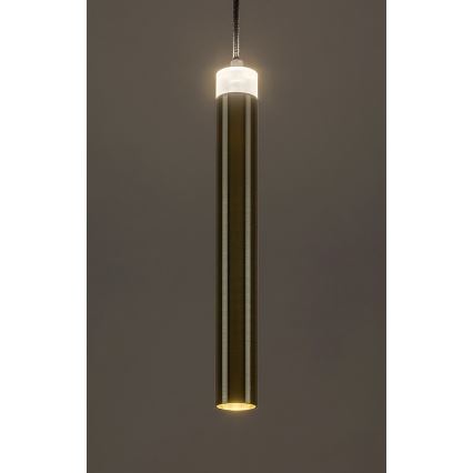 Rabalux - Lámpara LED colgante LED/10W/230V 4000K negro/dorado