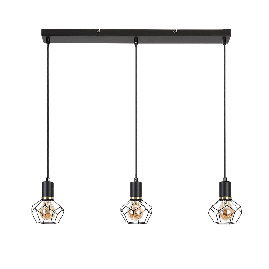 Rabalux - Lámpara colgante 3xE27/40W/230V