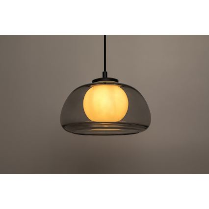 Rabalux - Lámpara colgante 1xG9/5W/230V ahumado