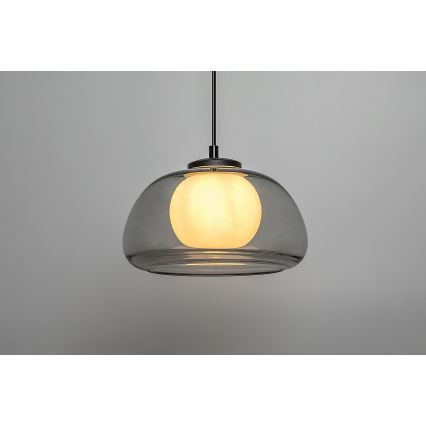Rabalux - Lámpara colgante 1xG9/5W/230V ahumado