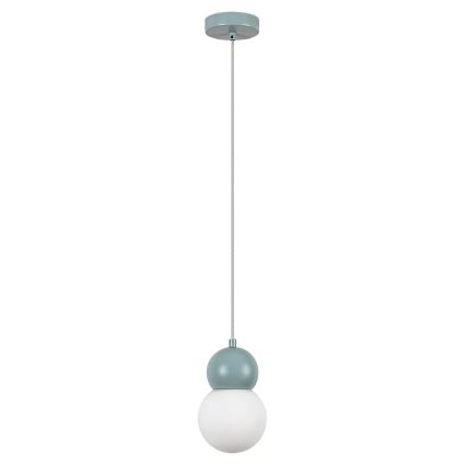 Rabalux - Lámpara colgante 1xG9/38W/230V azul