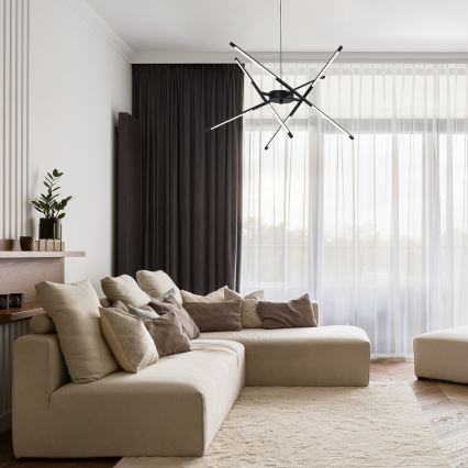 Rabalux - Lámpara LED colgante LED/40W/230V 3000K negro