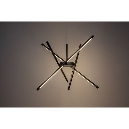 Rabalux - Lámpara LED colgante LED/40W/230V 3000K negro