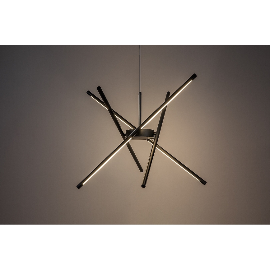 Rabalux - Lámpara LED colgante LED/40W/230V 3000K negro