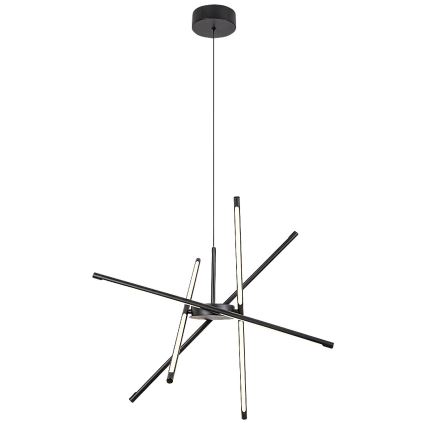 Rabalux - Lámpara LED colgante LED/40W/230V 3000K negro