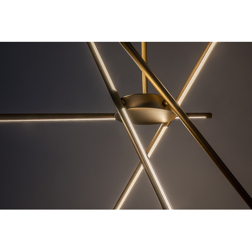 Rabalux - Lámpara LED colgante LED/40W/230V 3000K dorado