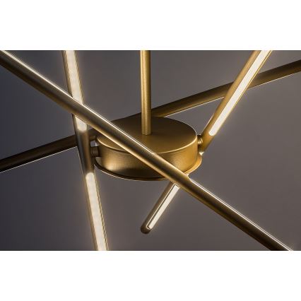 Rabalux - Lámpara LED colgante LED/40W/230V 3000K dorado