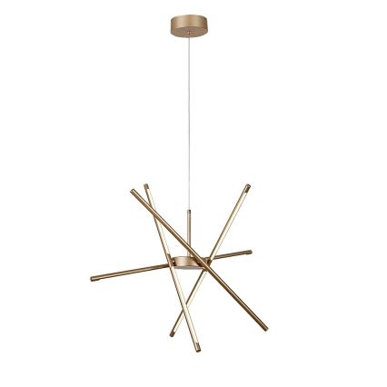 Rabalux - Lámpara LED colgante LED/40W/230V 3000K dorado