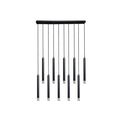 Rabalux - Lámpara colgante 10xG9/5W/230V negro