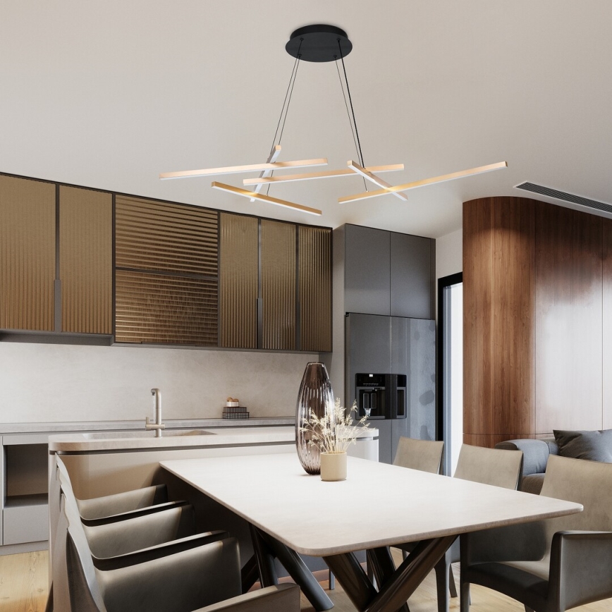Rabalux - Lámpara de araña LED regulable LED/40W/230V 3000-6500K + control remoto