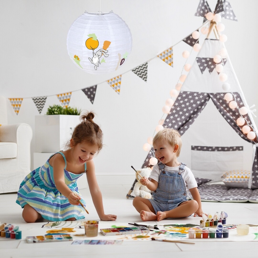 Rabalux - Pantalla infantil para lámpara de araña max. 40W diá. 40 cm