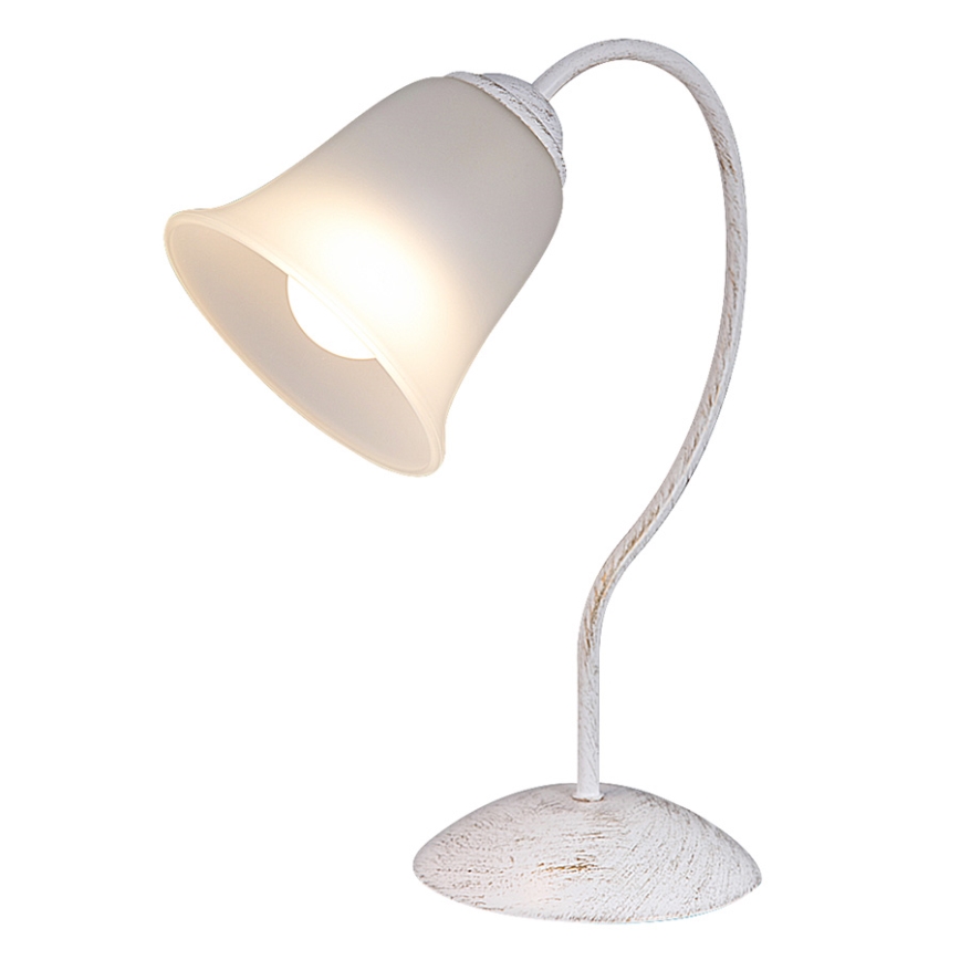 Rabalux - Lámpara de mesa 1xE27/40W/230V blanco