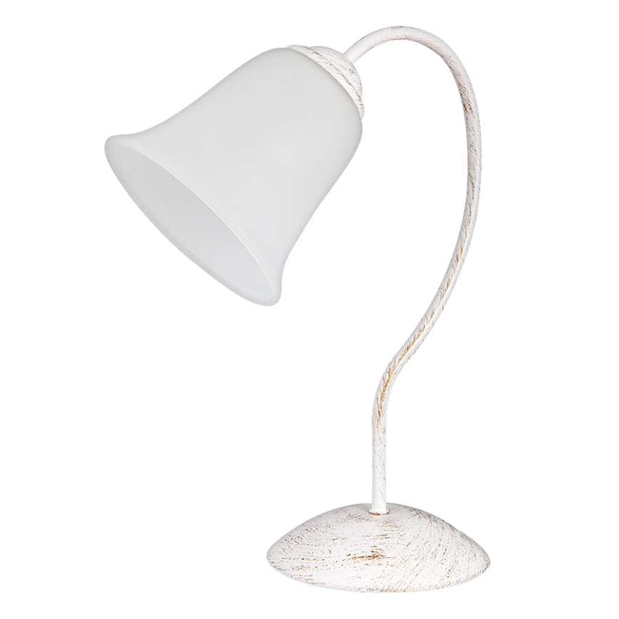 Rabalux - Lámpara de mesa 1xE27/40W/230V blanco
