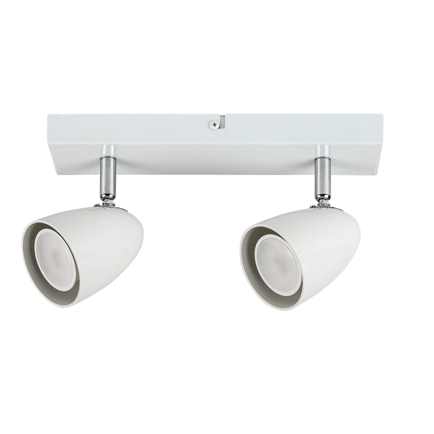 Rabalux - Foco 2xGU10/5W/230V blanco