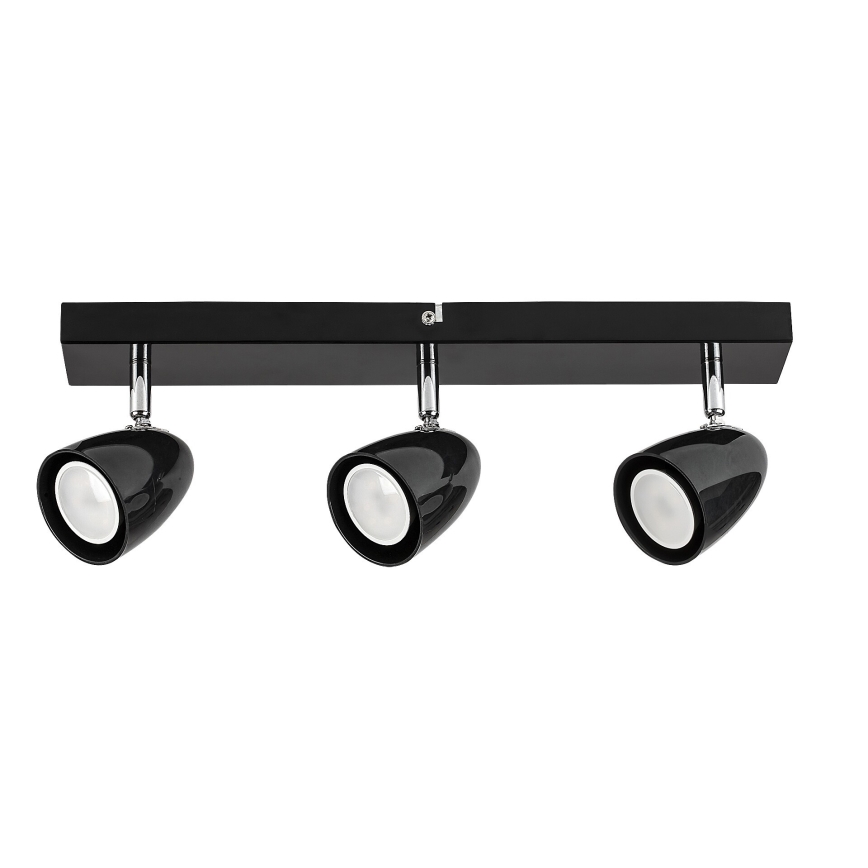 Rabalux - Foco 3xGU10/5W/230V negro
