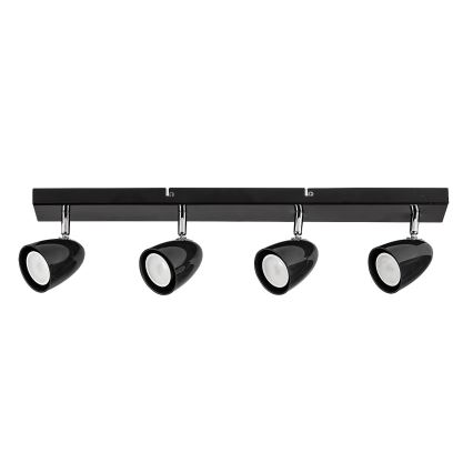 Rabalux - Foco 4xGU10/5W/230V negro