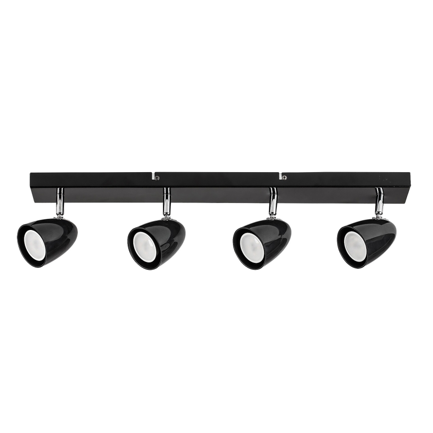 Rabalux - Foco 4xGU10/5W/230V negro