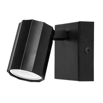 Rabalux - Foco de pared 1xGU10/5W/230V negro