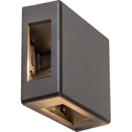 Rabalux - Aplique de exterior LED/6W/230V IP54 negro