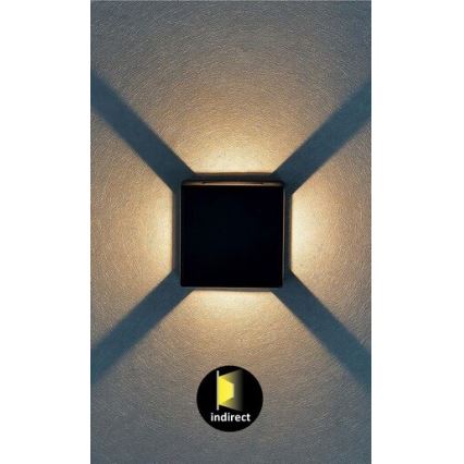 Rabalux - Aplique LED de exterior LED/6W/230V IP54 blanco