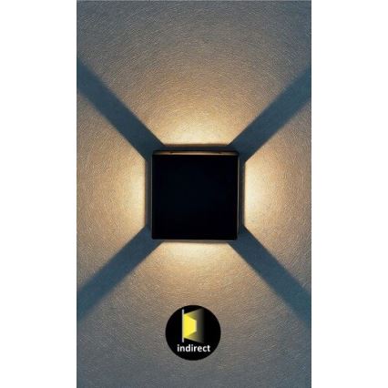 Rabalux - Aplique LED de exterior LED/6W/230V IP54 blanco