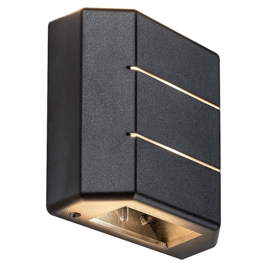 Rabalux - Aplique LED de exterior LED/6W/230V IP54 negro