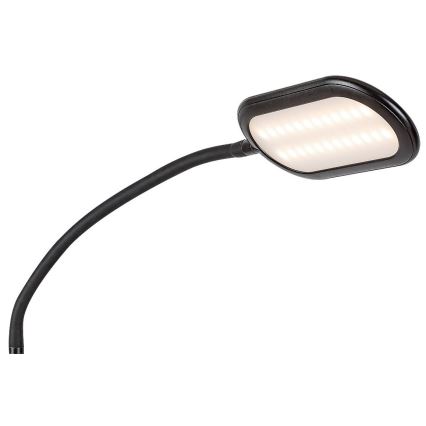 Rabalux - Lámpara de pie LED táctil regulable LED/10W/230V 3000-6000 negro