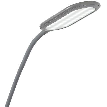 Rabalux - Lámpara de pie LED táctil regulable LED/10W/230V gris