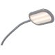Rabalux - Lámpara de pie LED táctil regulable LED/10W/230V gris