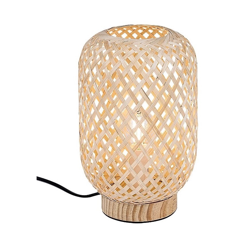 Rabalux - Lámpara de mesa 1xE14/25W/230V ratán