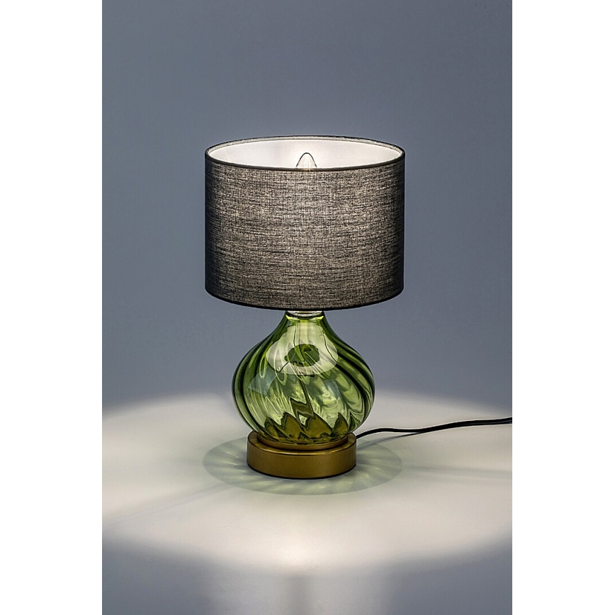 Rabalux - Lámpara de mesa 1xE14/25W/230V verde